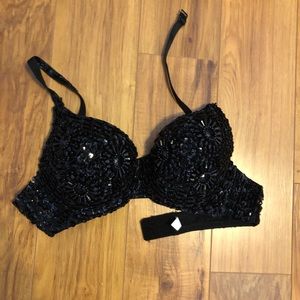 COPY - Black Rhinestone Bustier